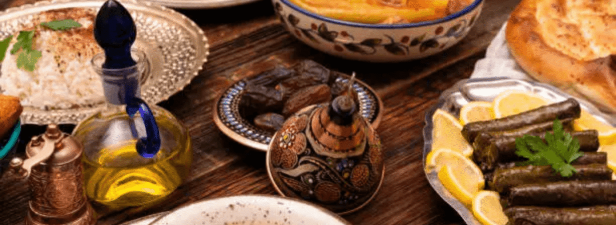 Amman Downtown Charity Iftar Tables