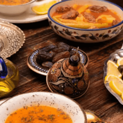 Amman Downtown Charity Iftar Tables