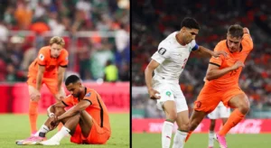 Morocco vs Netherlands Round of 32 highlights