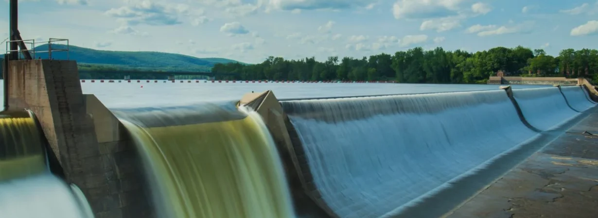 Morocco hydropower plant