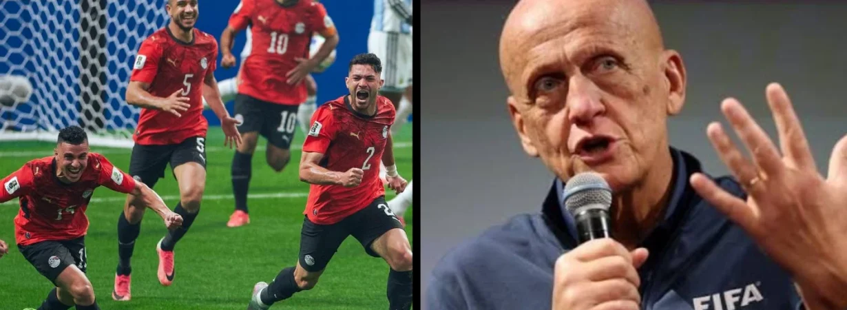 Pierluigi Collina Egypt referee complaint