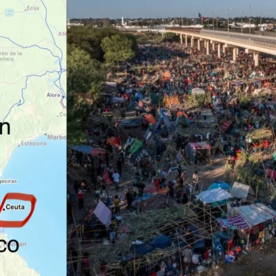 Ceuta border influx