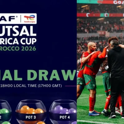 Futsal AFCON Morocco 2026 Draw