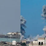 Houthis missile and drone assault