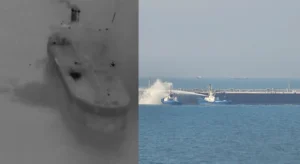 Iran strikes 10 ships