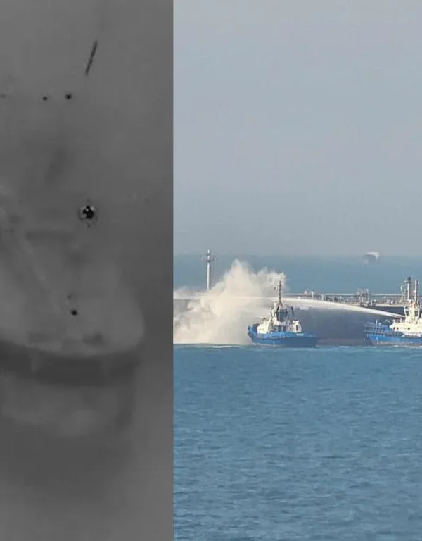 Iran strikes 10 ships