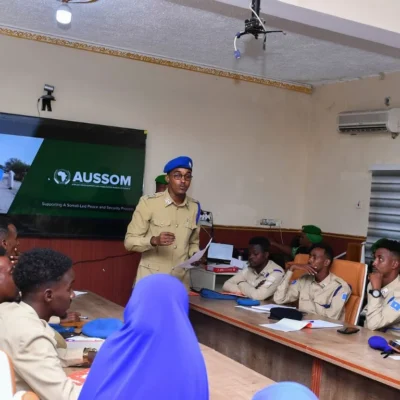 AUSSOM Somalia training