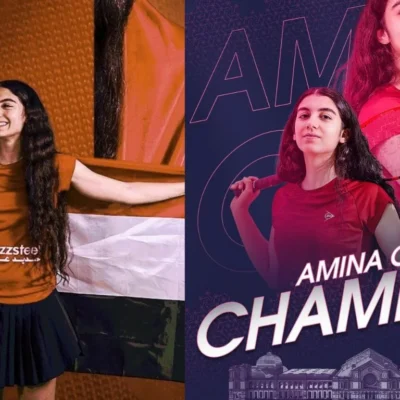 Amina Orfi Squash World No 1