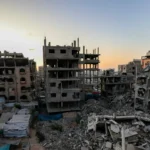 gaza building collapse risk